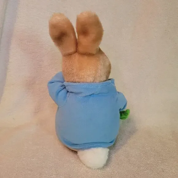 Original Classic Peter Rabbit Beatrix Potter Plush Stuffed Toy Vest Carrot 12” - Picture 3 of 7